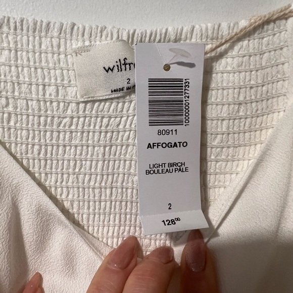 Aritzia white slip dress - Picture 2 of 4